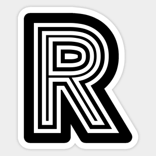 Letter R Sticker